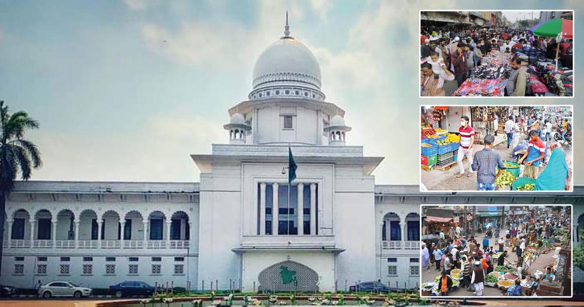 রাজধানীর ফুটপাতে হকারদের জায়গা বরাদ্দ কেন অবৈধ নয়: হাইকোর্টের রুল