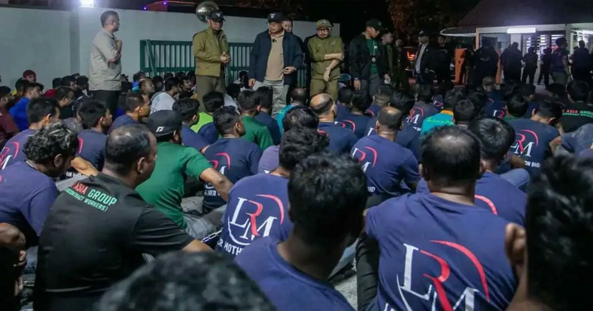 মালয়েশিয়ায় আটক বাংলাদেশিসহ ১৭৫ অভিবাসী মালয়েশিয়ায় আটক বাংলাদেশিসহ ১৭৫ অভিবাসী